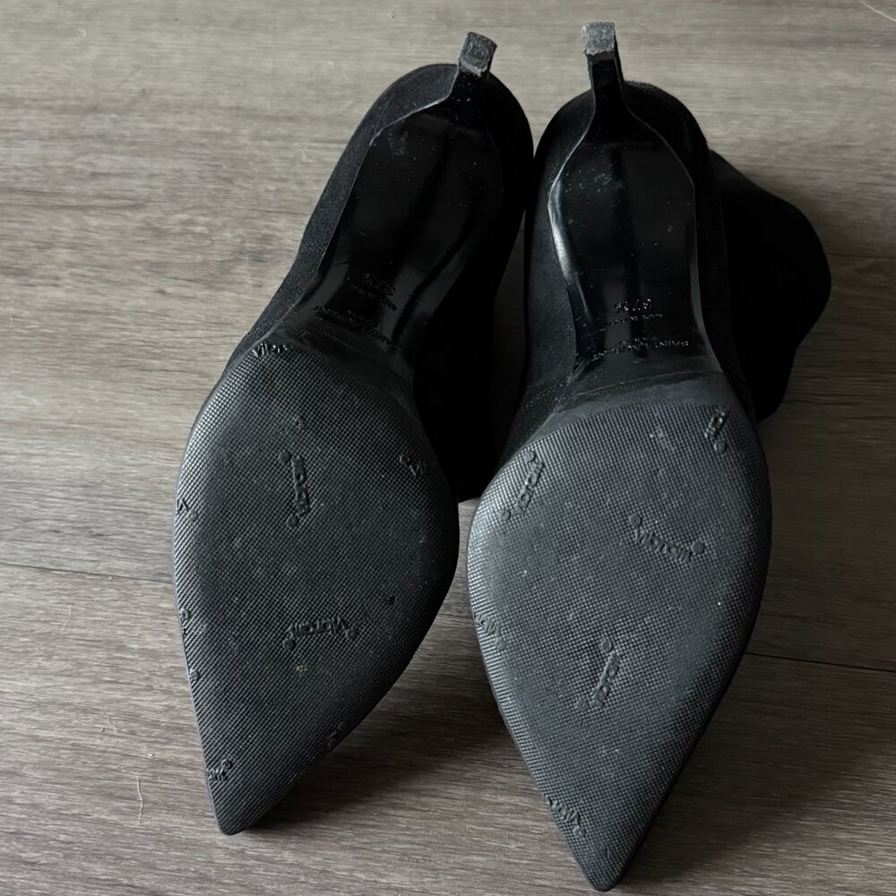 Saint Laurent | Suede Ankle Boots | Size 37.5 - Picture 7 of 7
